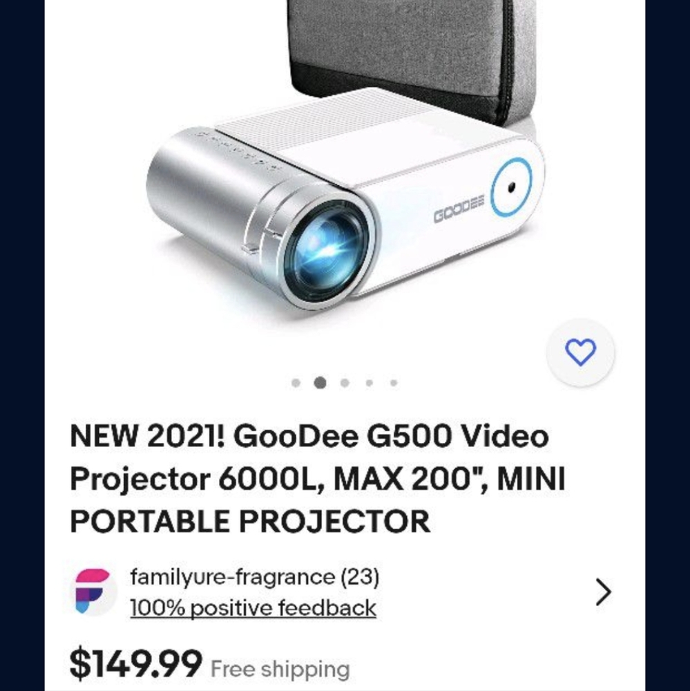 Google projector - Picture 2 of 2